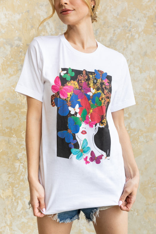 Fleurhead Tee